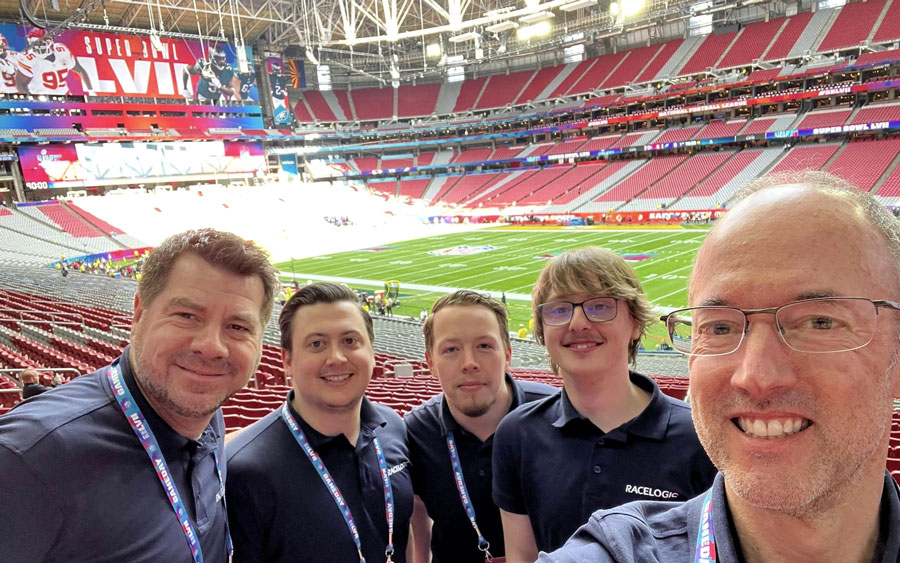 AirPixel successfully tracked the in-stadium Skycam at State Farm Stadium during Super Bowl LVII.